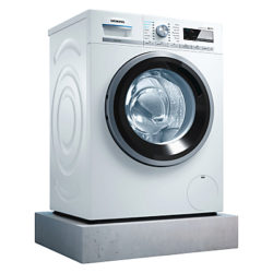 Siemens WM14W750GB iQ500 Freestanding Washing Machine, 9kg Load, A+++ Energy Rating, 1400rpm Spin, White